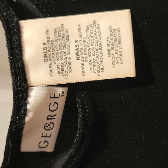 Girls Layered Sleeveless Dress - Size 8 - Picture 3 of 3